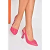 Pıert Fuşya Cilt Topuklu Ayakkabı