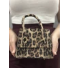 luxe leopar cilt çanta