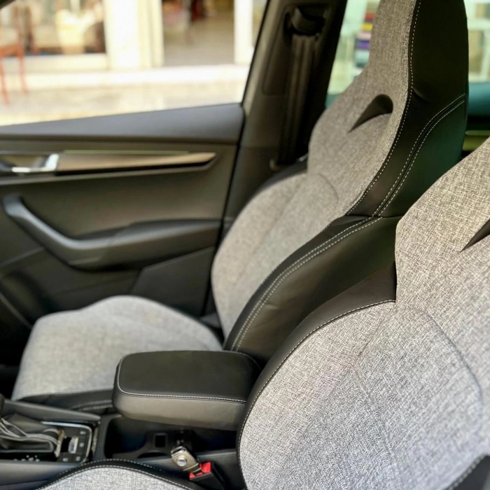 Skoda Karoq Araca Özel Dikim Koltuk Kılıfı
