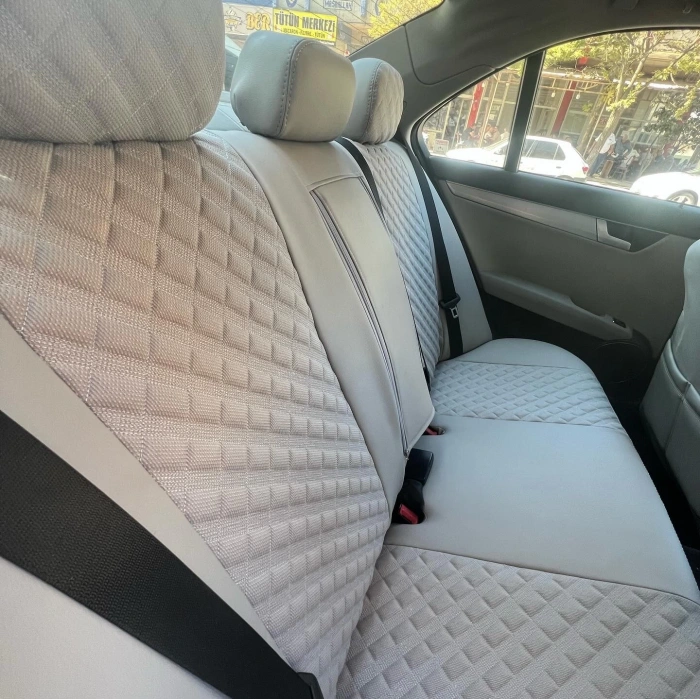 Mercedes C180 Araca Özel Dikim Koltuk Kılıfı