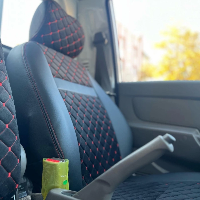 Hyundai H100 Araca Özel Dikim Koltuk Kılıfı (3 koltuk)