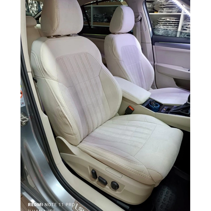 Skoda SuperB Araca Özel Dikim Koltuk Kılıfı