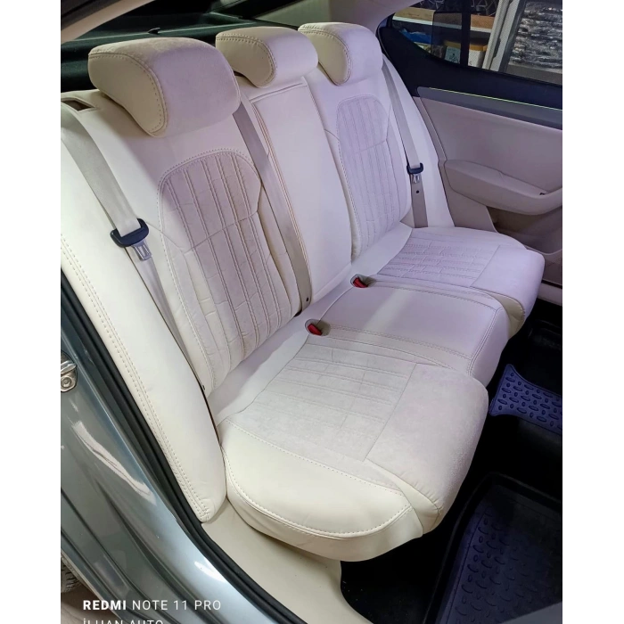 Skoda SuperB Araca Özel Dikim Koltuk Kılıfı