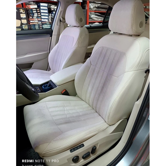 Skoda SuperB Araca Özel Dikim Koltuk Kılıfı