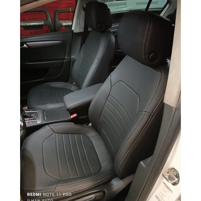 Volkswagen Passat B7 Araca Özel Dikim Koltuk Kılıfı