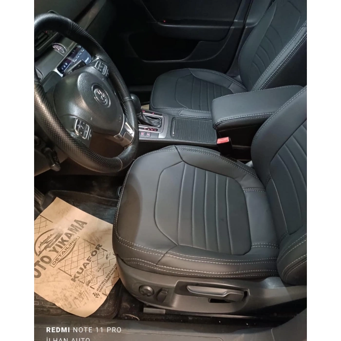 Volkswagen Passat B7 Araca Özel Dikim Koltuk Kılıfı