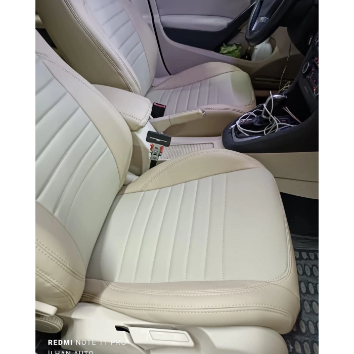Volkswagen Golf6 Araca Özel Dikim Koltuk Kılıfı