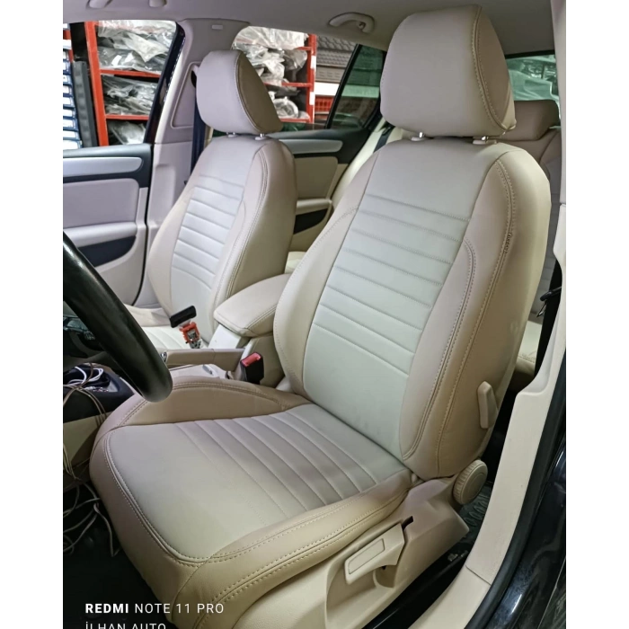 Volkswagen Golf6 Araca Özel Dikim Koltuk Kılıfı