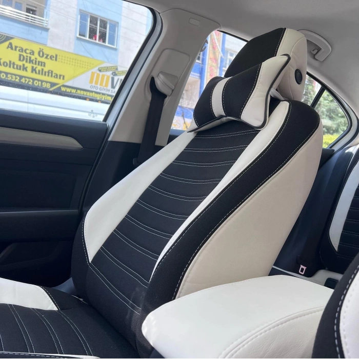Volkswagen Passat B8 Araca Özel Dikim Koltuk Kılıfı