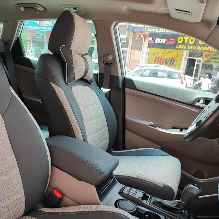 Hyundai Tucson Araca Özel Dikim Koltuk Kılıfı