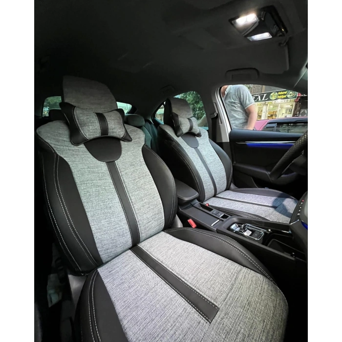 Skoda Octavia Araca Özel Dikim Koltuk Kılıfı