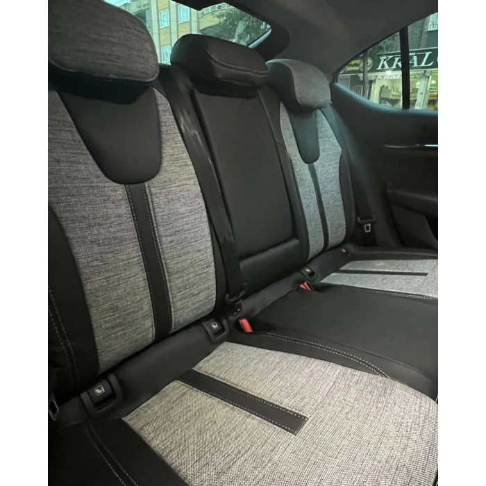 Skoda Octavia Araca Özel Dikim Koltuk Kılıfı
