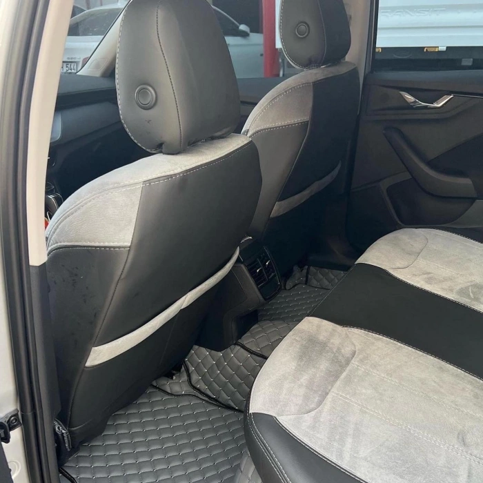 Skoda Scala Araca Özel Dikim Koltuk Kılıfı