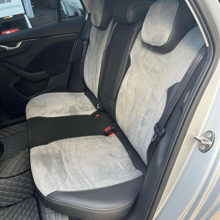 Skoda Scala Araca Özel Dikim Koltuk Kılıfı