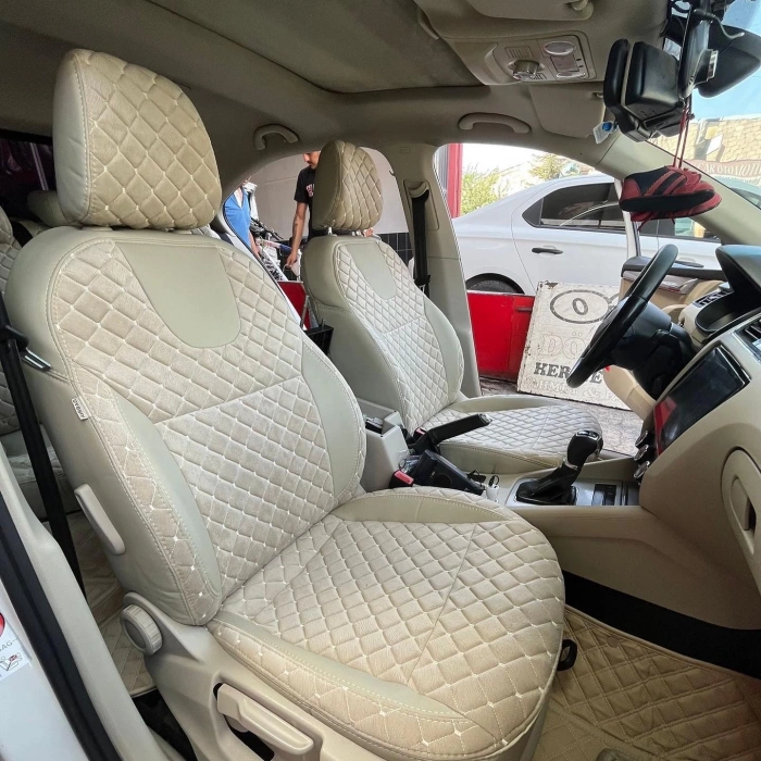 Skoda Octavia Araca Özel Dikim Koltuk Kılıfı