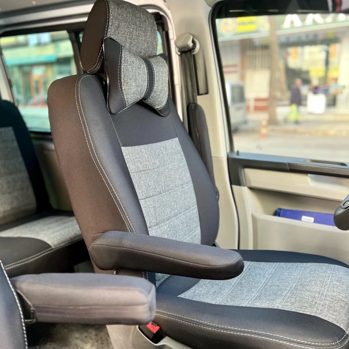 VW Tranporter Comfortline Araca Özel Dikim Koltuk Kılıfı