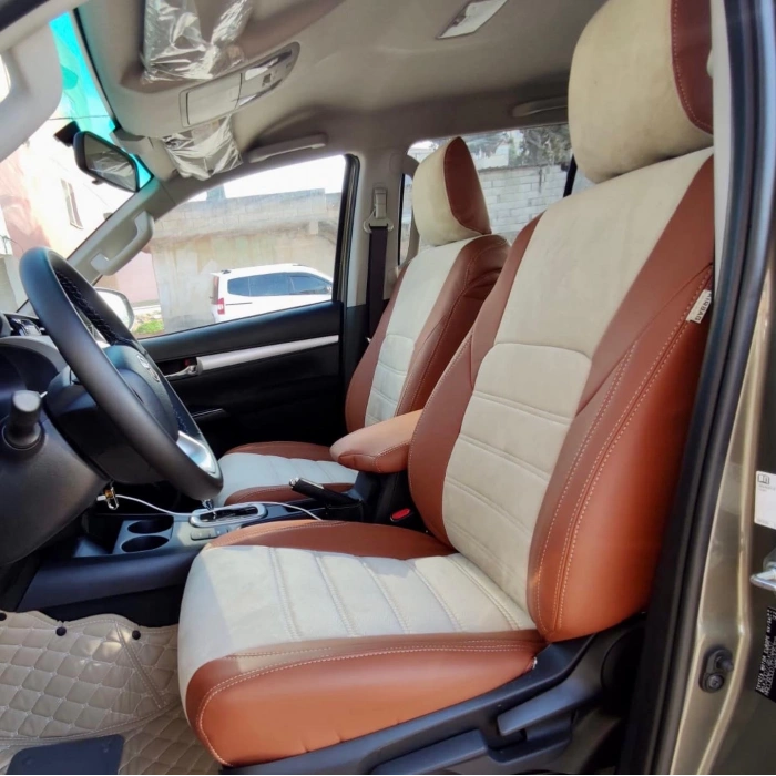 Toyota Hilux Araca Özel Dikim Koltuk Kılıfı