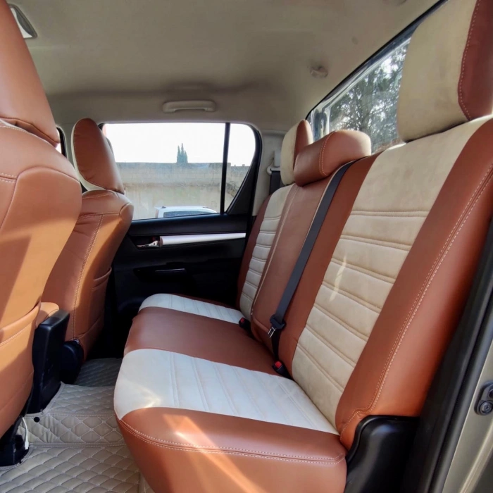 Toyota Hilux Araca Özel Dikim Koltuk Kılıfı