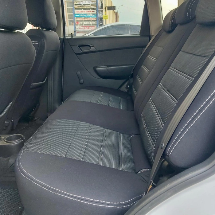 Chevrolet Aveo Araca Özel Dikim Koltuk Kılıfı