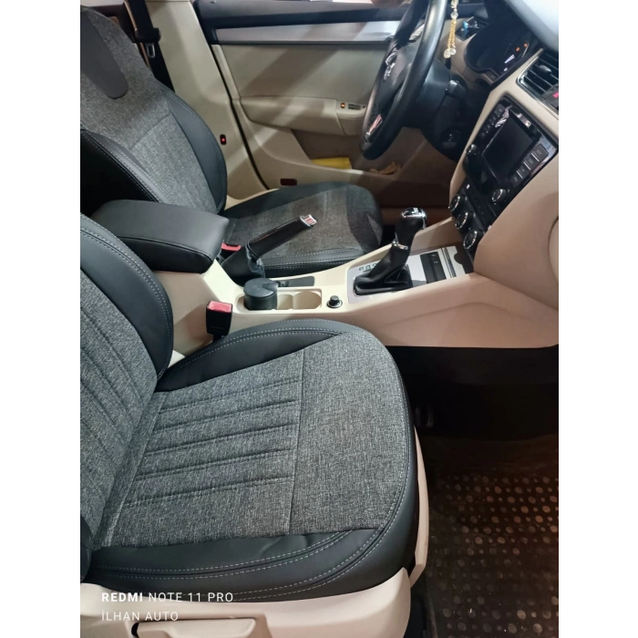 Skoda Octavia Araca Özel Dikim Koltuk Kılıfı