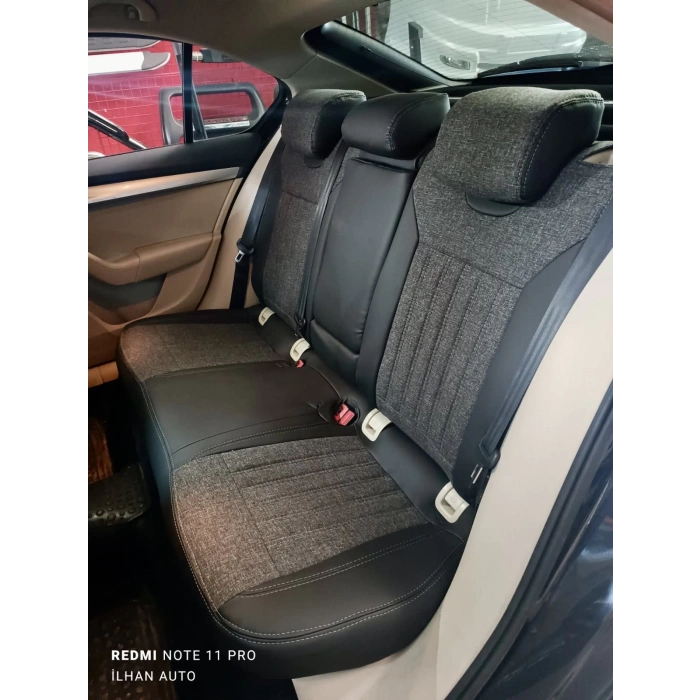 Skoda Octavia Araca Özel Dikim Koltuk Kılıfı