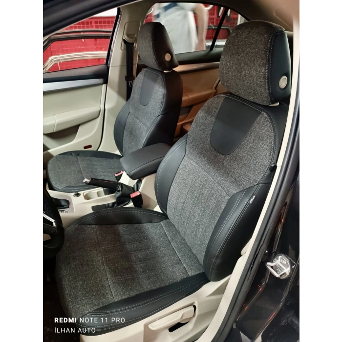 Skoda Octavia Araca Özel Dikim Koltuk Kılıfı