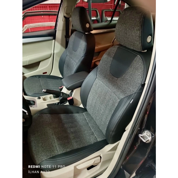Skoda Octavia Araca Özel Dikim Koltuk Kılıfı