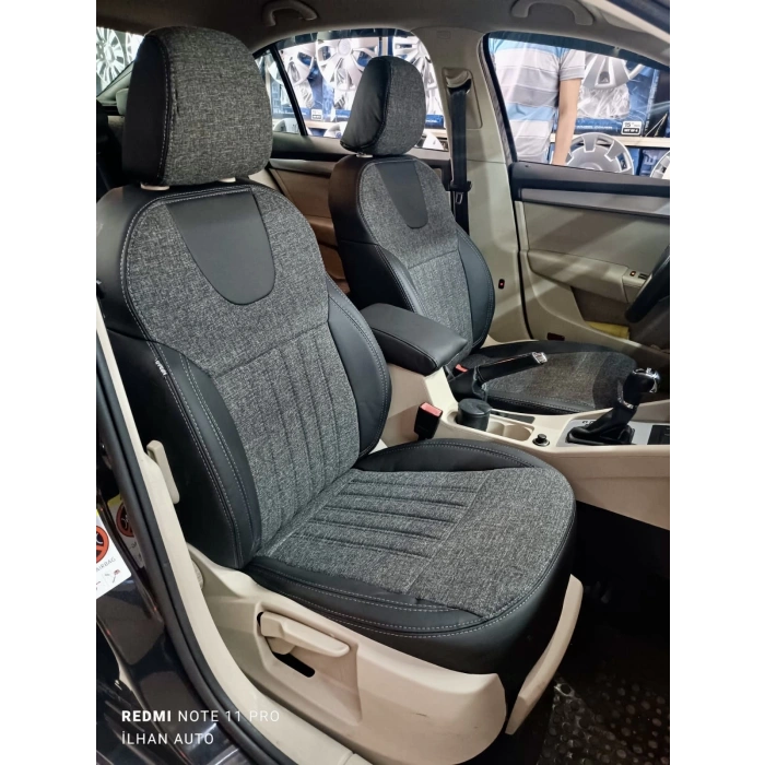 Skoda Octavia Araca Özel Dikim Koltuk Kılıfı