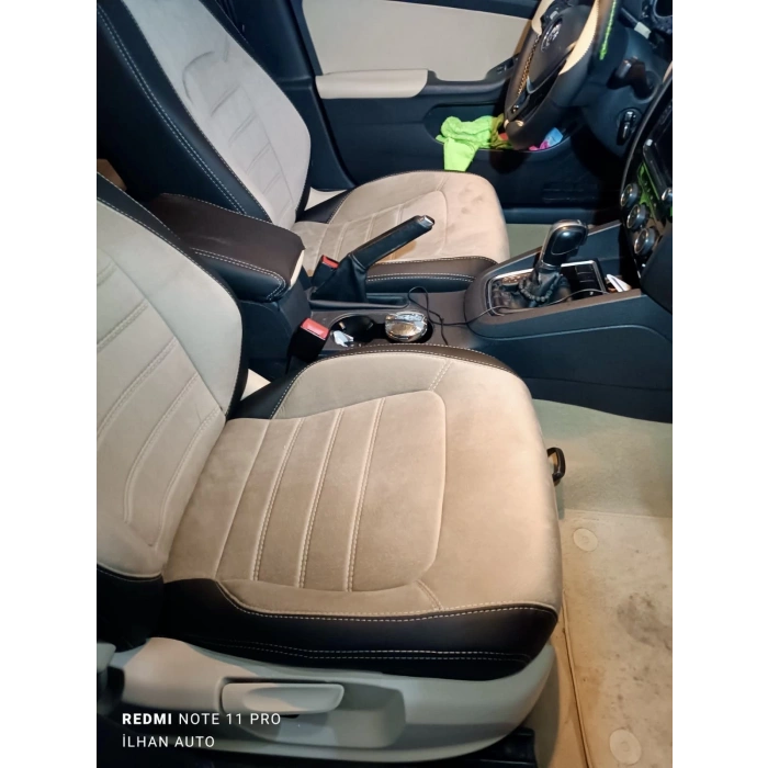 Volkswagen Jetta Araca Özel Dikim Koltuk Kılıfı