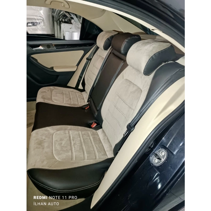 Volkswagen Jetta Araca Özel Dikim Koltuk Kılıfı