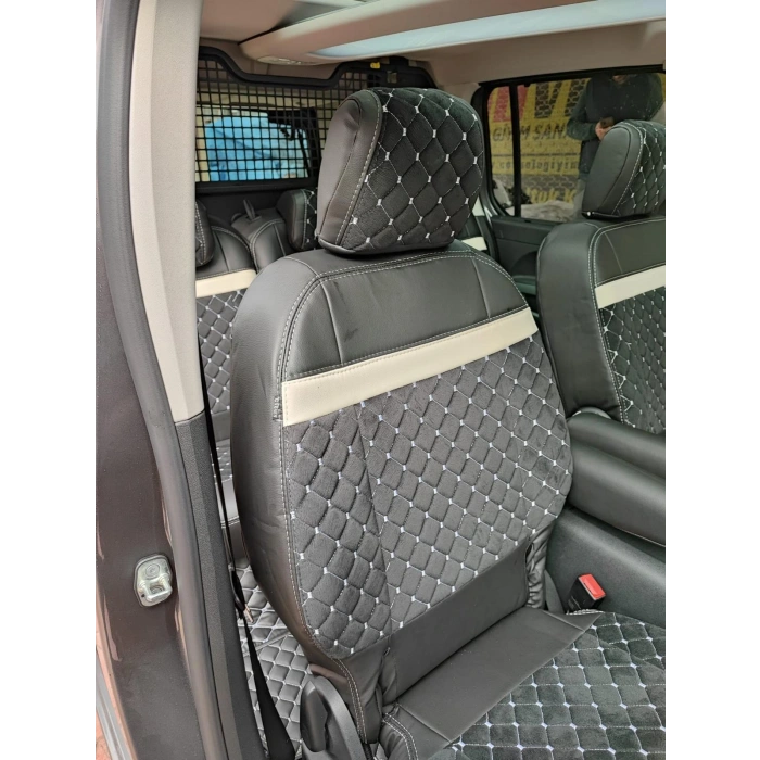Citroen Berlingo Araca Özel Dikim Koltuk Kılıfı