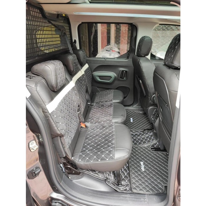 Citroen Berlingo Araca Özel Dikim Koltuk Kılıfı