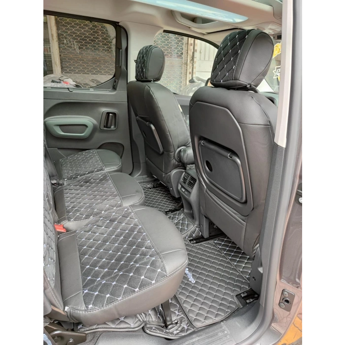 Citroen Berlingo Araca Özel Dikim Koltuk Kılıfı