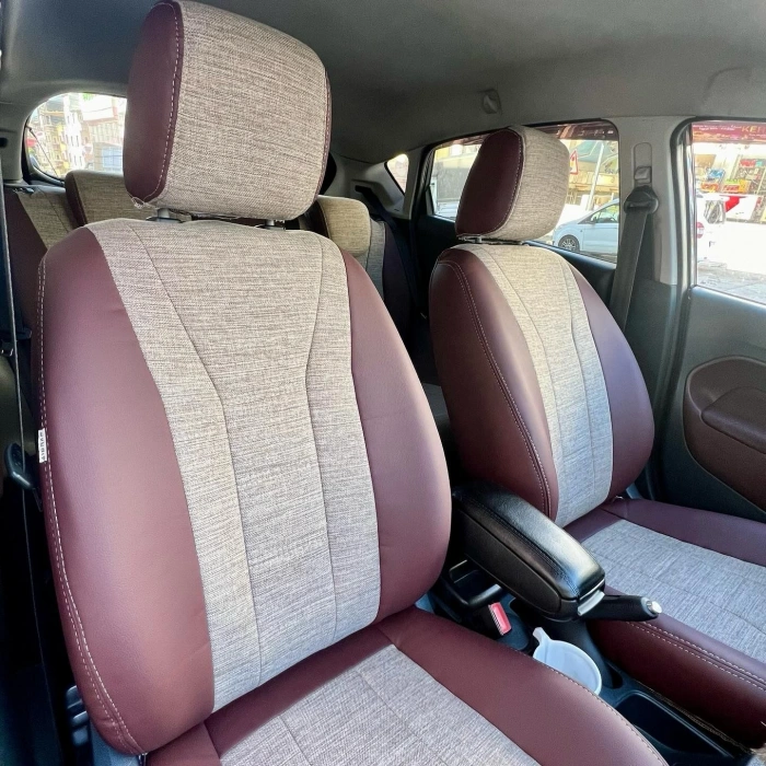 Ford Fiesta Araca Özel dikim Koltuk Kılıfı
