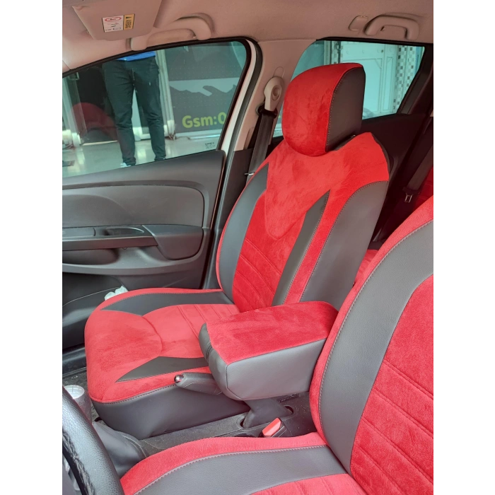 Renault Clio IV Araca Özel Dikim Koltuk Kılıfı