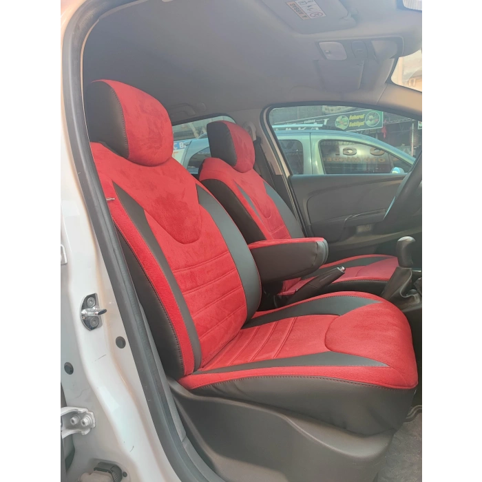 Renault Clio IV Araca Özel Dikim Koltuk Kılıfı