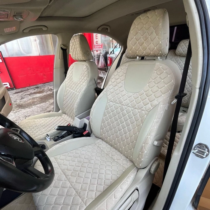 Skoda Octavia Araca Özel Dikim Koltuk Kılıfı