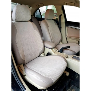 Mitsubishi Lancer Orta Kadife-Kenarlar Maldive Deri