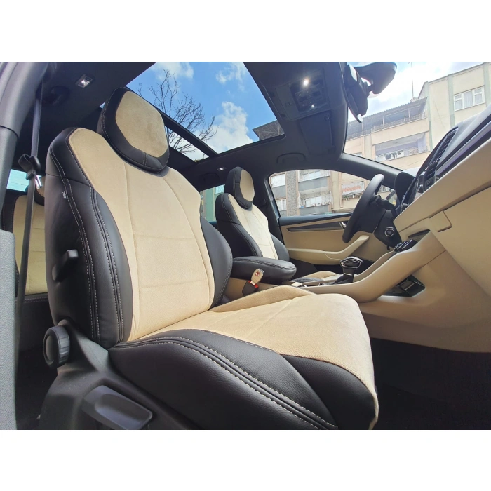 Skoda Karoq Araca Özel Koltuk Kılıfı