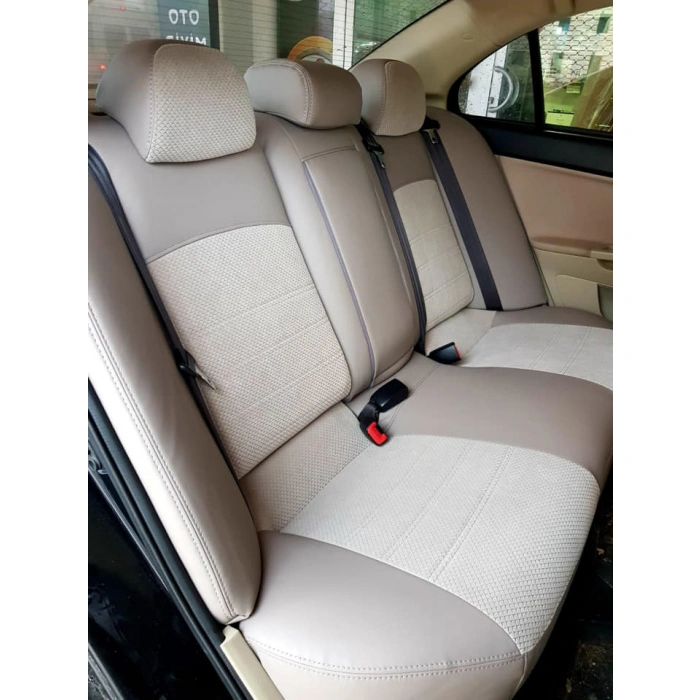 Mitsubishi Lancer Orta Kadife-Kenarlar Maldive Deri