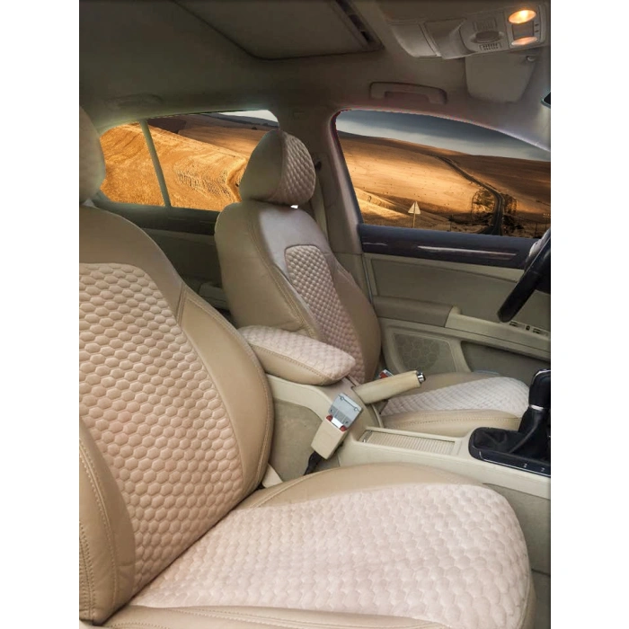 Skoda SuperB Kapitone Taytüyü Özel Dikim Koltuk Kılıfı