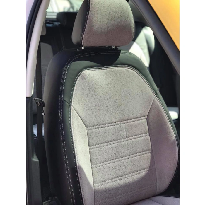 Skoda SuperB Maldive Deri&Sertex Taytüyü Özel Dikim Koltuk Kılıfı