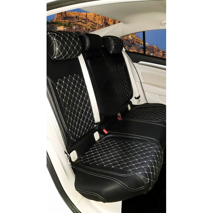 VW Passat B8 Kasa Kapitone-Set Deri Özel Dikim Koltuk Kılıfı