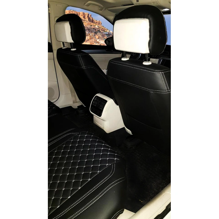 VW Passat B8 Kasa Kapitone-Set Deri Özel Dikim Koltuk Kılıfı