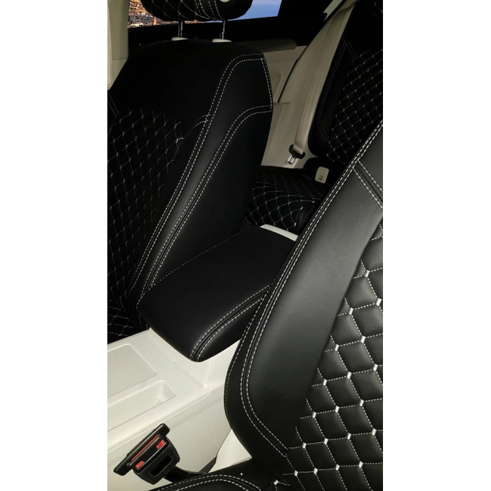 VW Passat B8 Kasa Kapitone-Set Deri Özel Dikim Koltuk Kılıfı