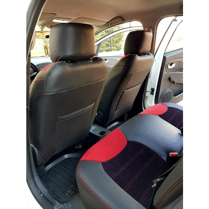 Clio 4 İcon Özel Dikim Koltuk Kılıfı