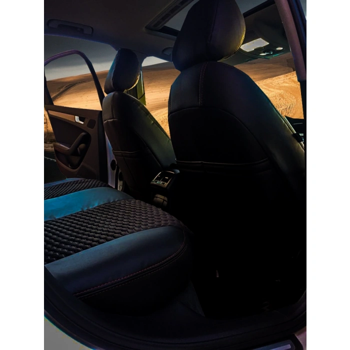 Audi A4 Kapitone Taytüyü Özel Dikim Koltuk Kılıfı