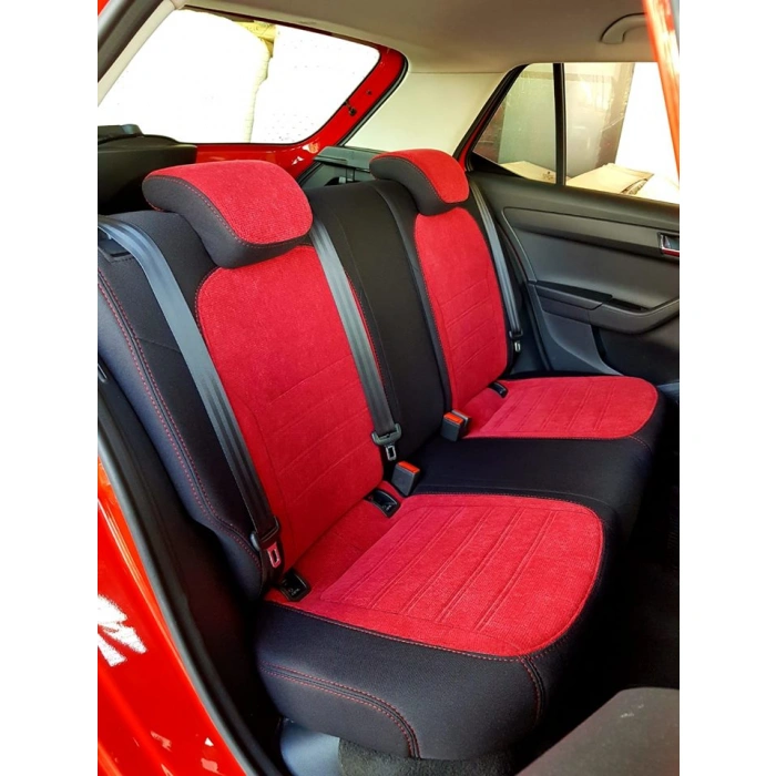 Nissan XTrail Özel Dikim Kanallı Nubuk Koltuk Kılıfı