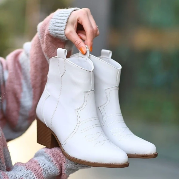 Akver Vizon Süet Topuklu Bot