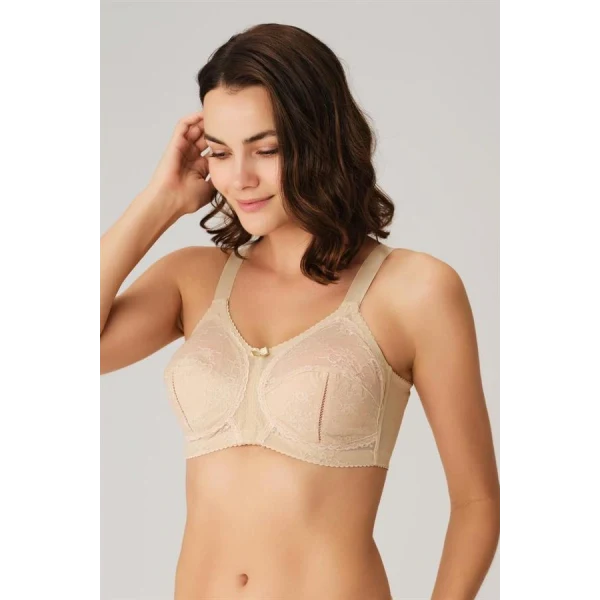 Anıl Balenli Desteksiz Dolgusuz Toparlayıcı Dantelli Küçültücü Sütyen
